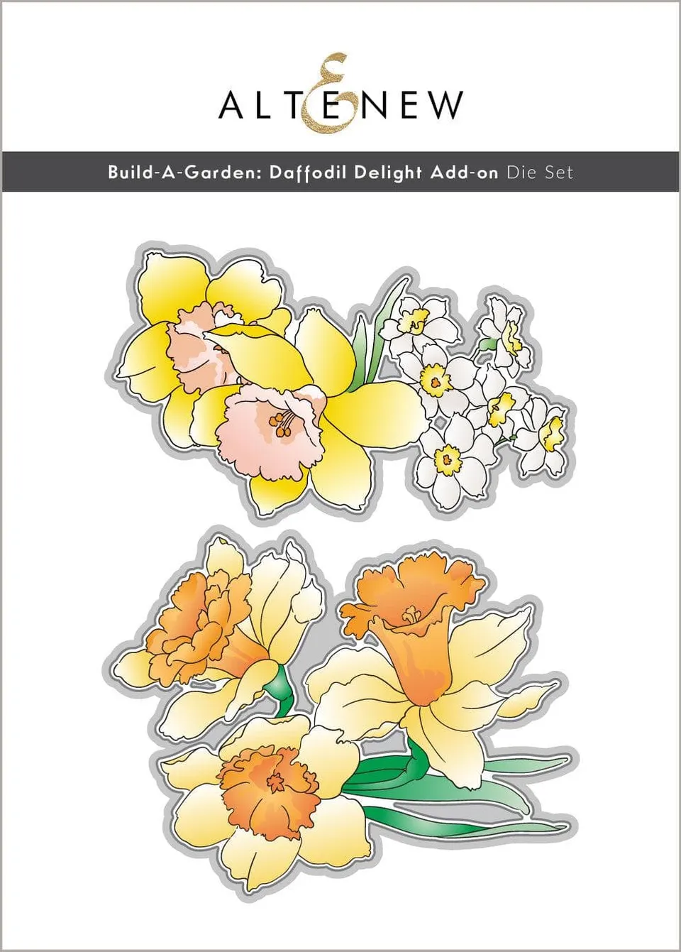 altenew-build-a-garden-daffodil-delight-stanzen-2-teilig image 1