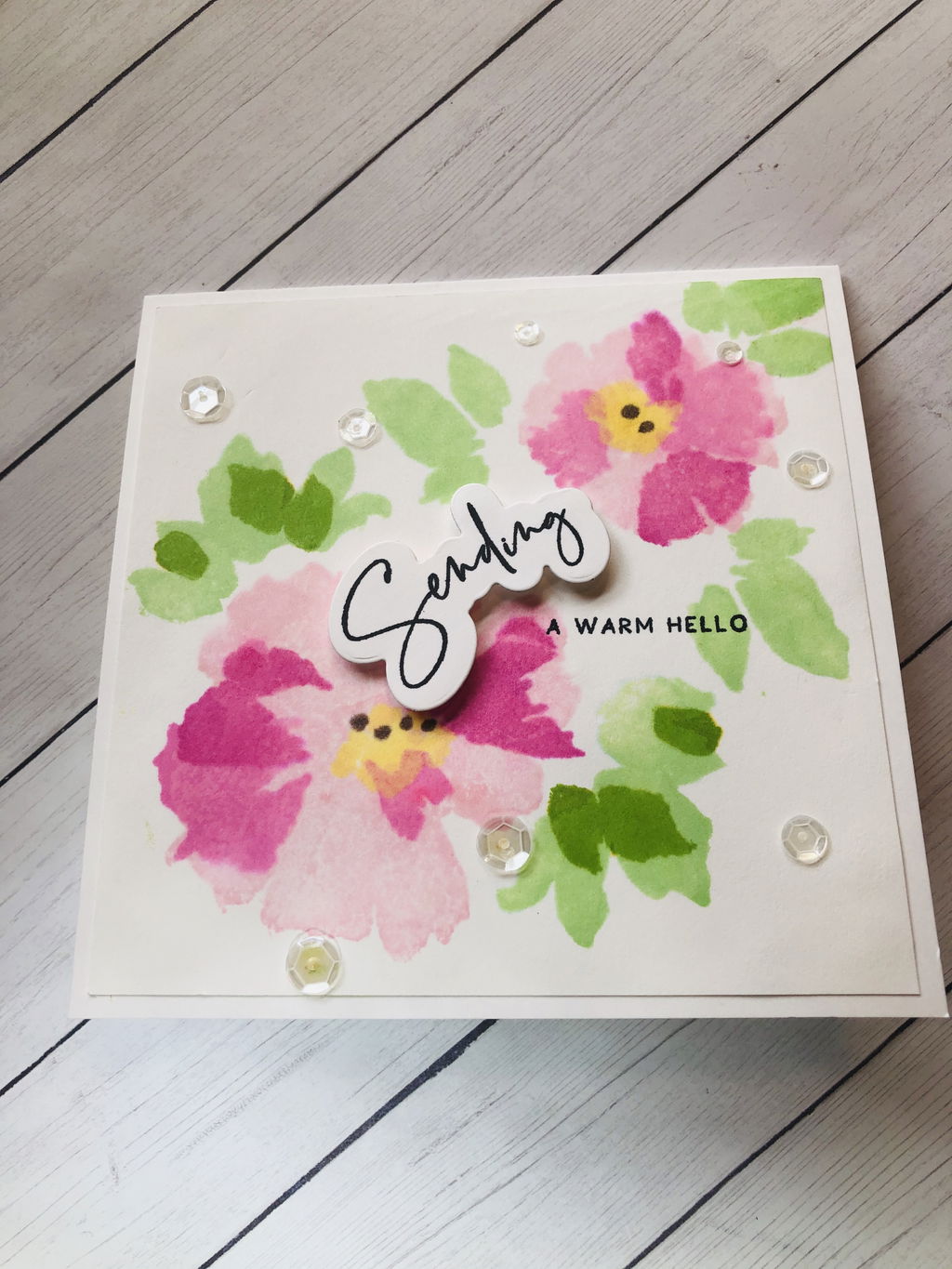 Sieht wie Aquarell aus