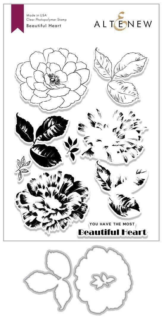 altenew-beautiful-heart-komplett-bundle-stempel-stanze-blume image 1