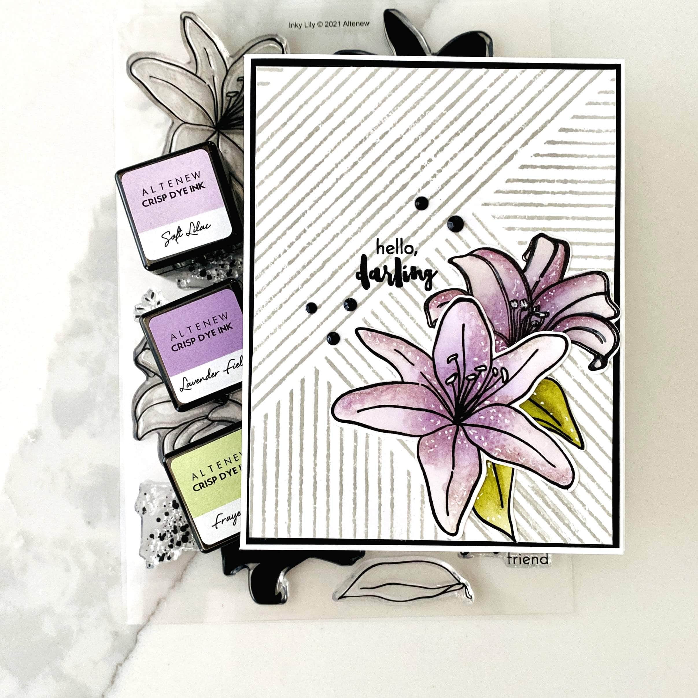 altenew-inky-lily-stanzen-lilien-5-teilig image 3