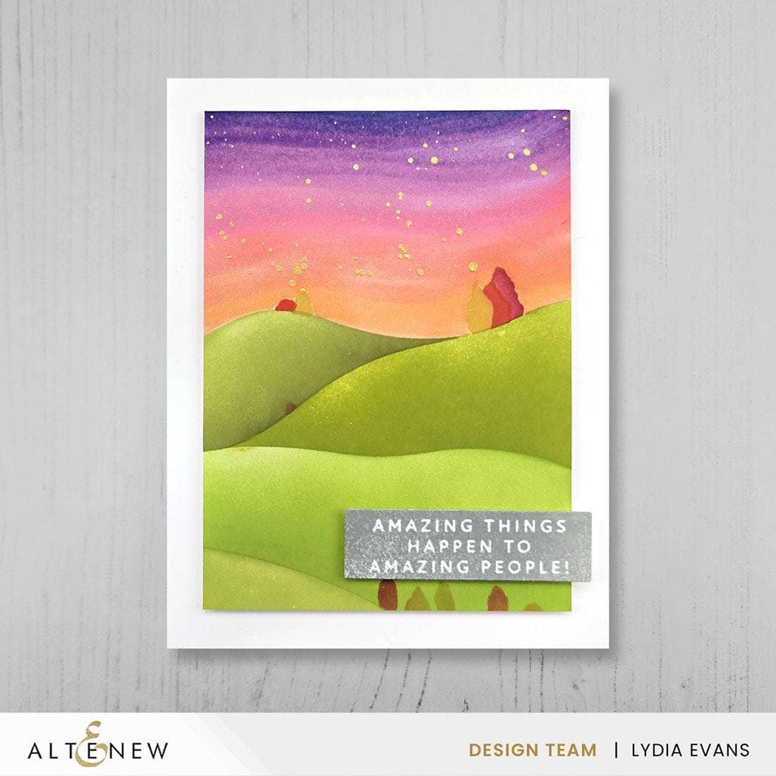 altenew-rolling-hills-embossing-folder-3d-6x6 image 2