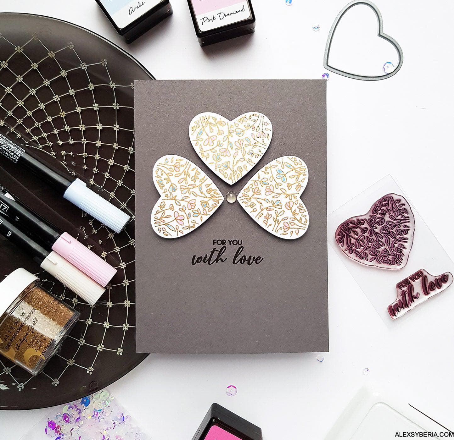 altenew-magnolia-heart-stempel-stanzen-set-herz-mini image 8