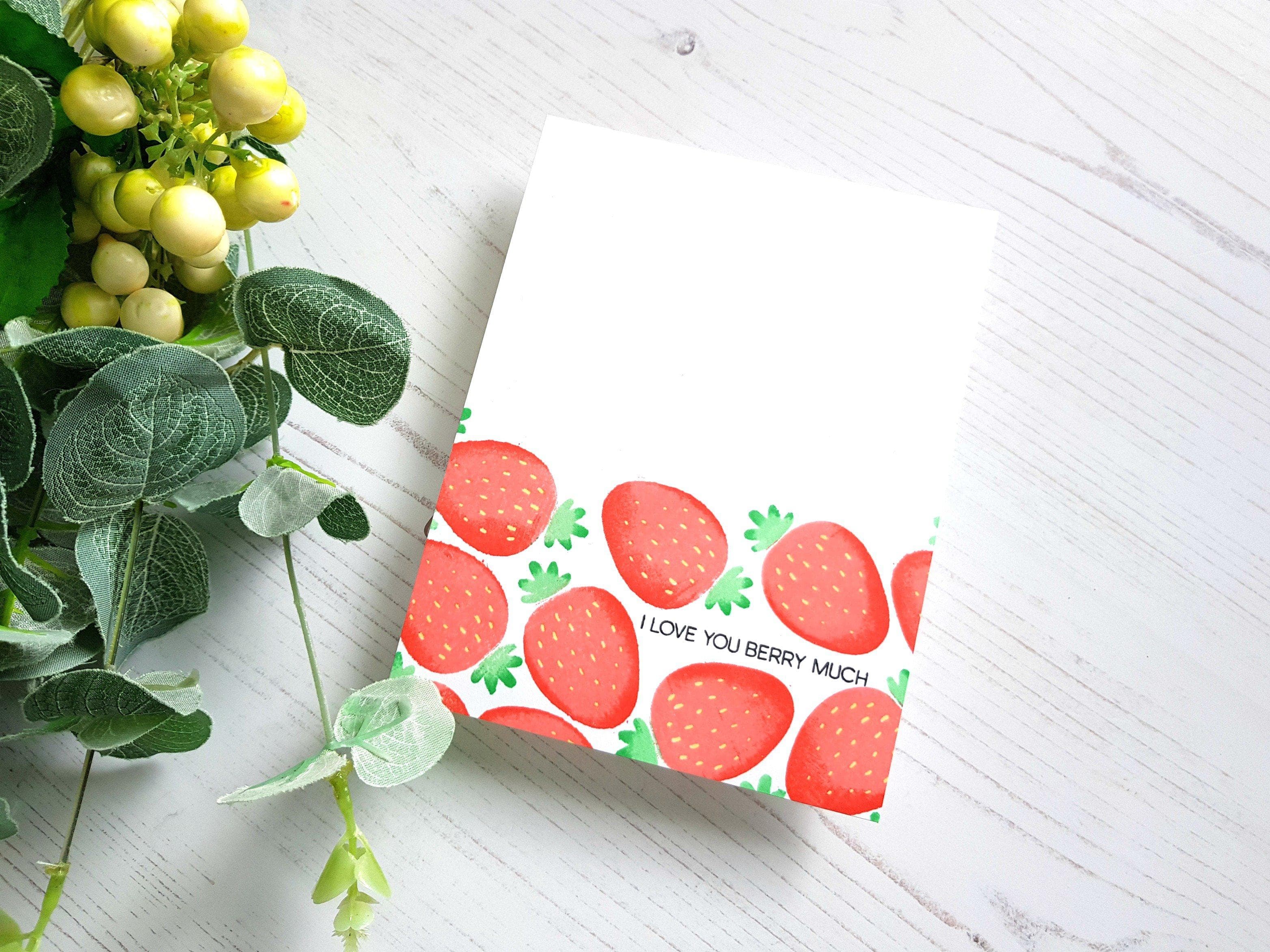 altenew-stamps-simple-fruits-stamp-die-bundle-stempel-obst-6x8 image 5