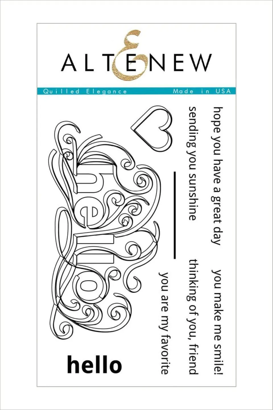 altenew-quilled-elegance-stempelset-klar-9-teilig-4x6 image 1