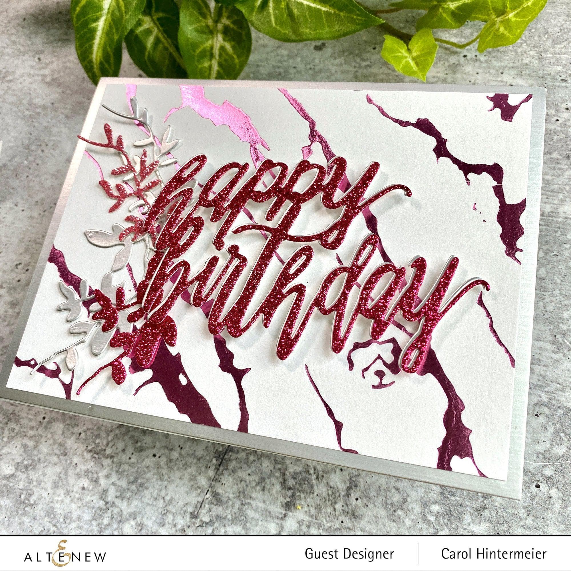 altenew-happy-birthday-stanze-stanzschablone-schriftzug image 3