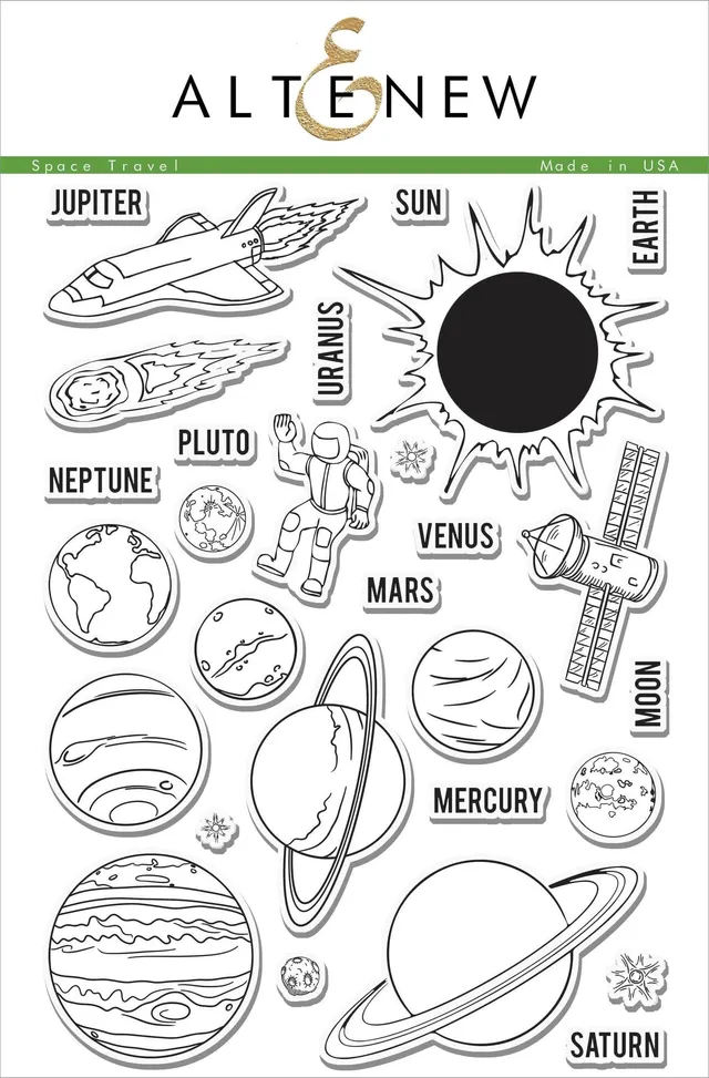 altenew-space-travel-stamp-set-weltraum-stempel-6x8-zoll image 1