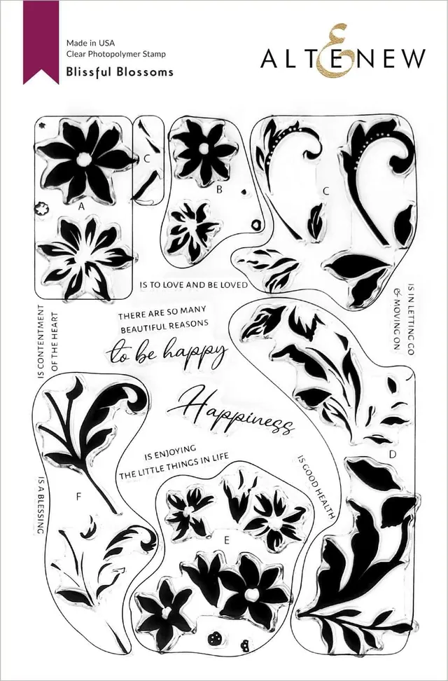 altenew-blissful-blossoms-stamp-set-blumen-6x8-zoll image 1