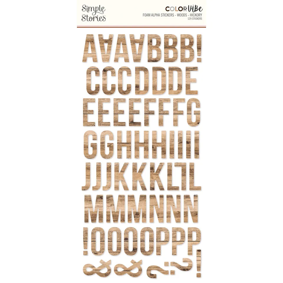 simple-stories-color-vibe-woods-hickory-foam-alpha-sticker image 1