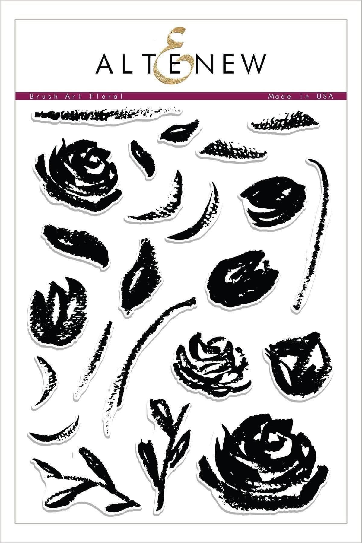 altenew-brush-art-floral-stempelset-stanzen-bundle image 2
