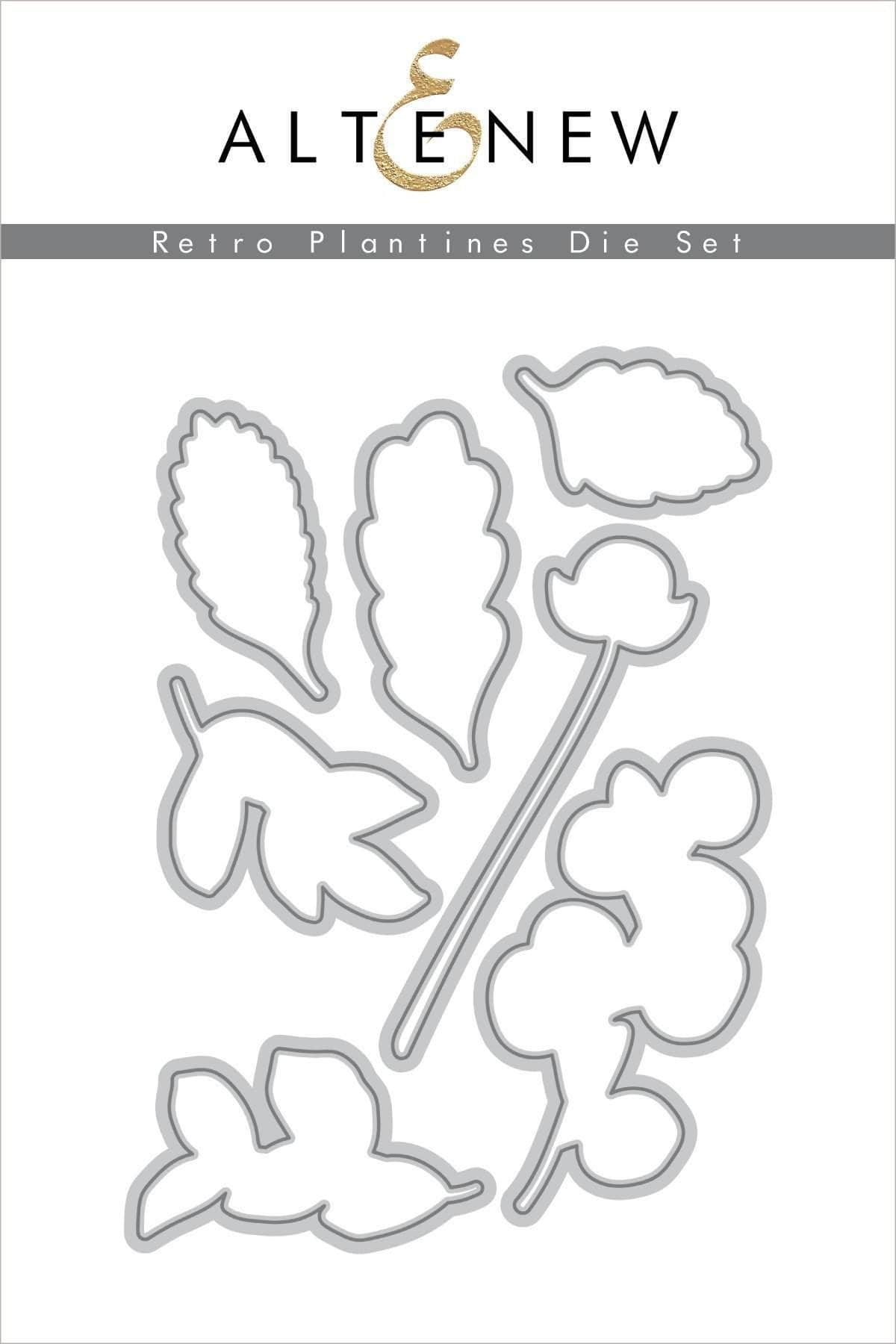 altenew-dies-retro-plantines-die-set-stanzschablone-7-teilig image 1