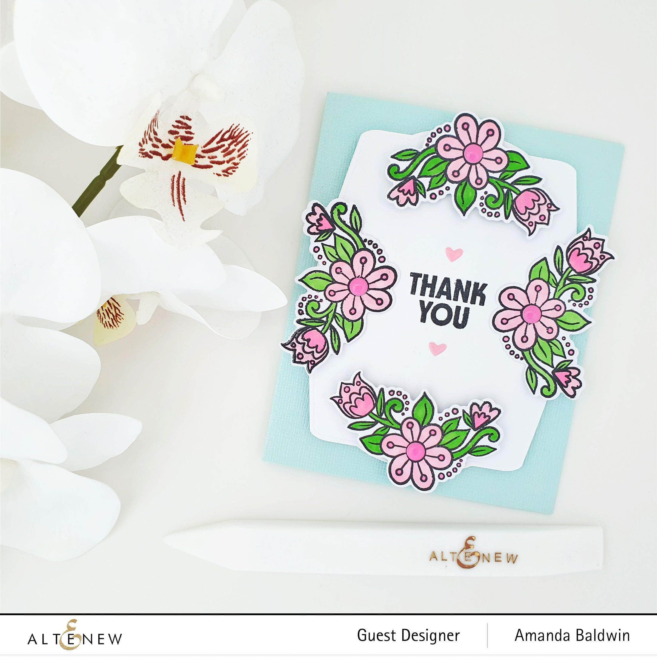 altenew-wonder-clusters-mini-stempel-2x3-danke-blumen image 3