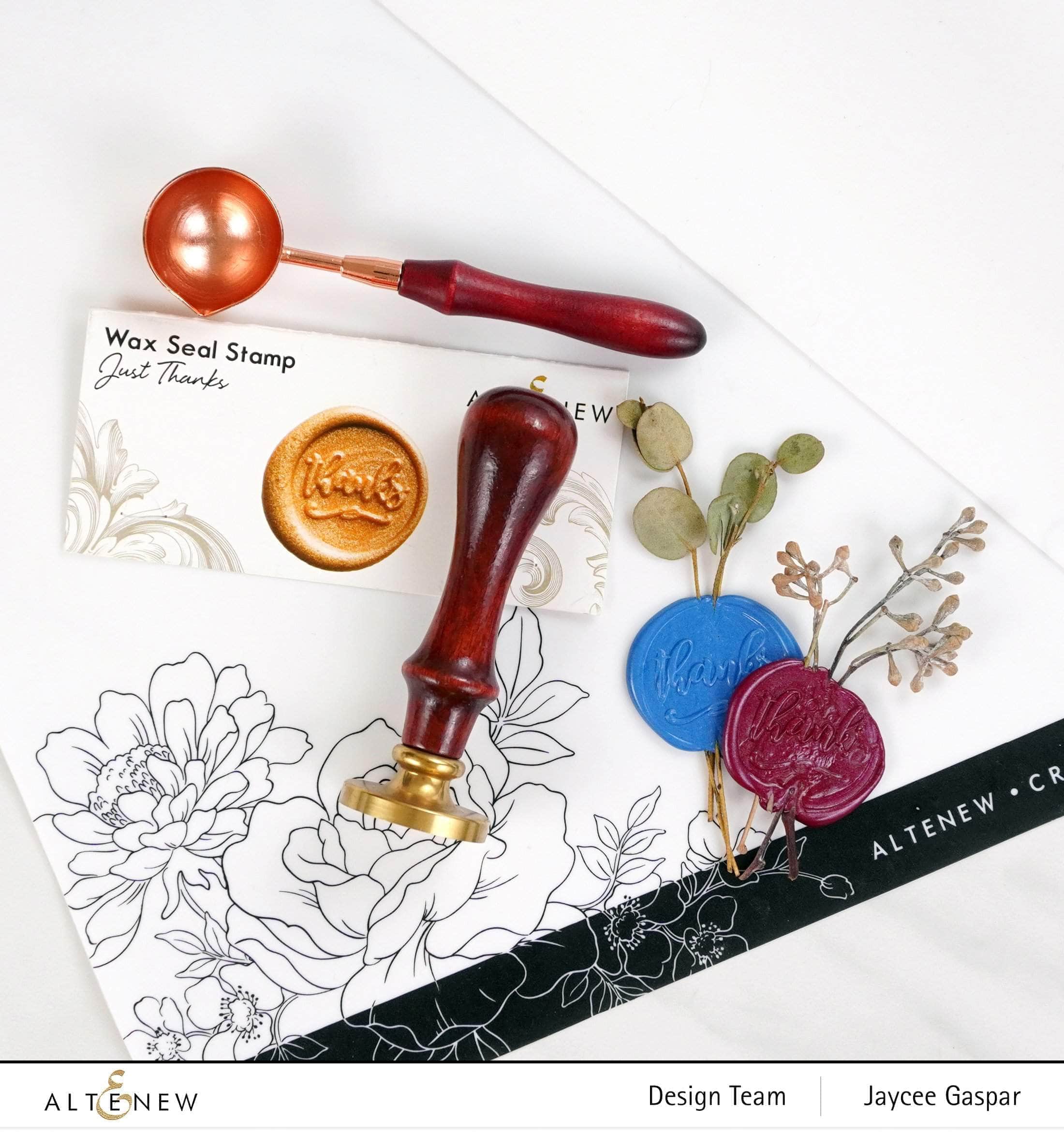 altenew-wax-seal-stamp-just-thanks-danke-siegel-1 image 6