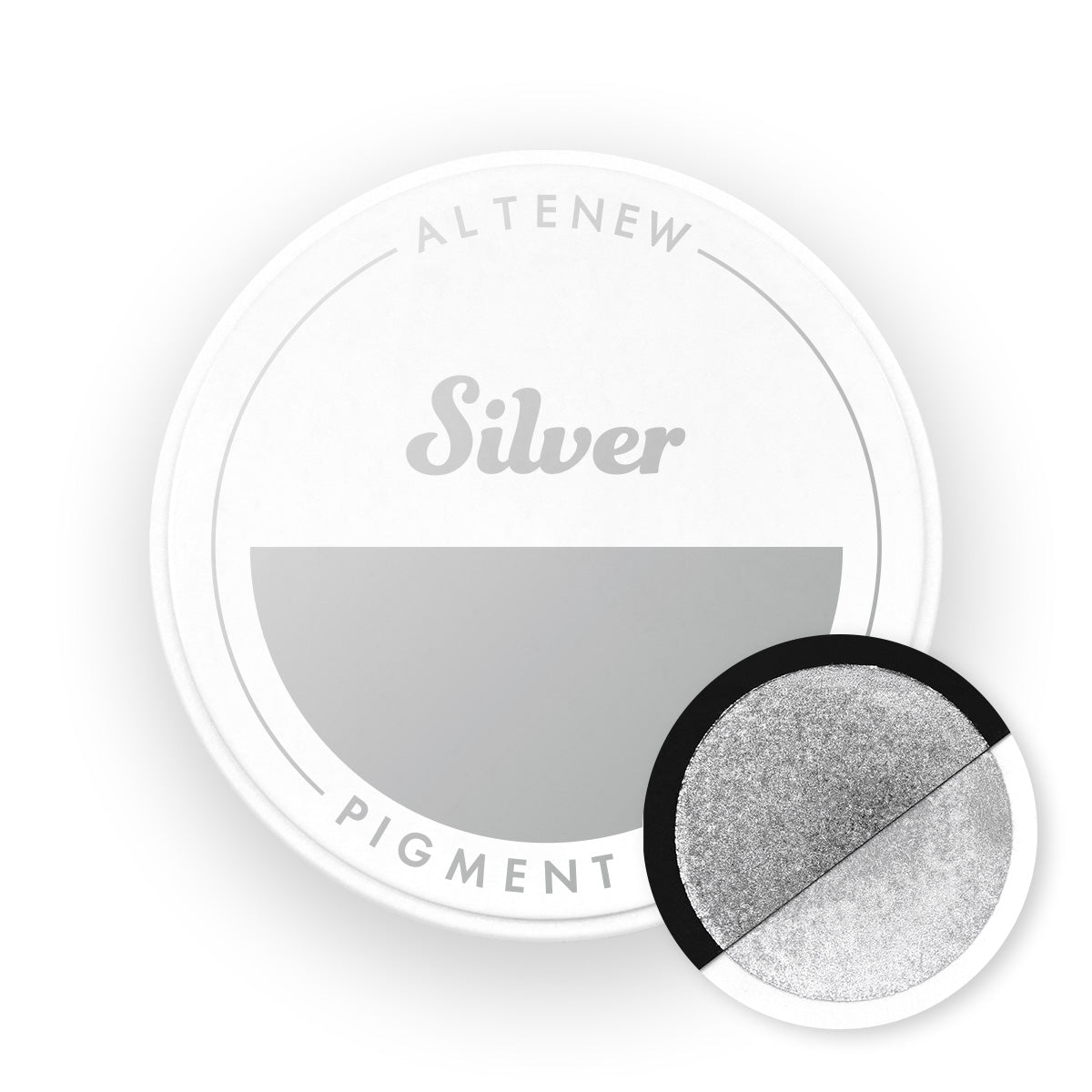 altenew-inks-silver-pigment-ink-stempelkissen-silber-metallic image 1