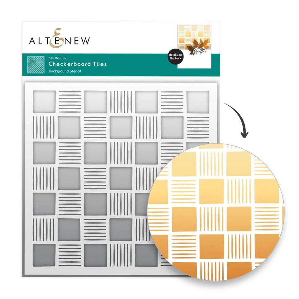 altenew-checkerboard-tiles-schablone-6x6-kacheln image 1