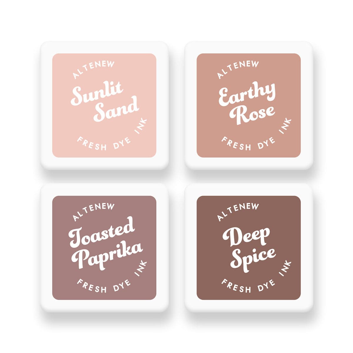 altenew-earthy-embrace-fresh-dye-ink-stempelkissen-4er-mini-set image 1