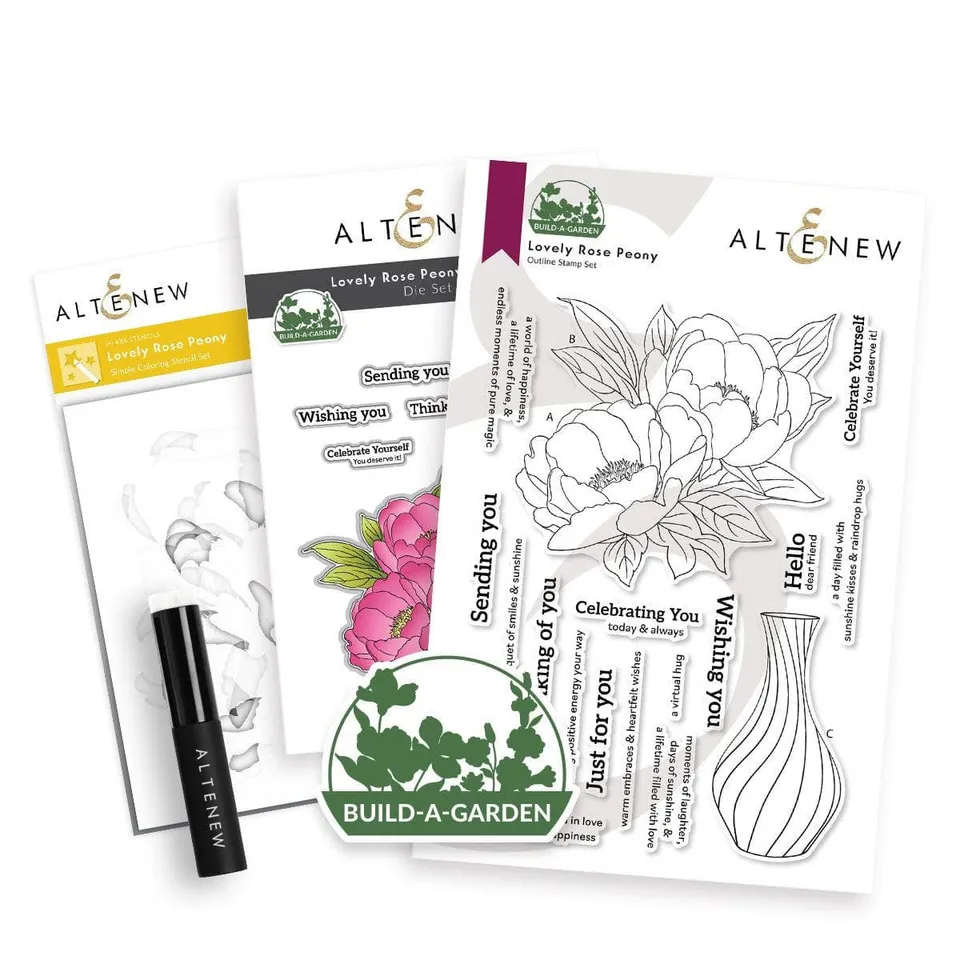 altenew-build-a-garden-lovely-rose-peony-bundle-stempel image 1