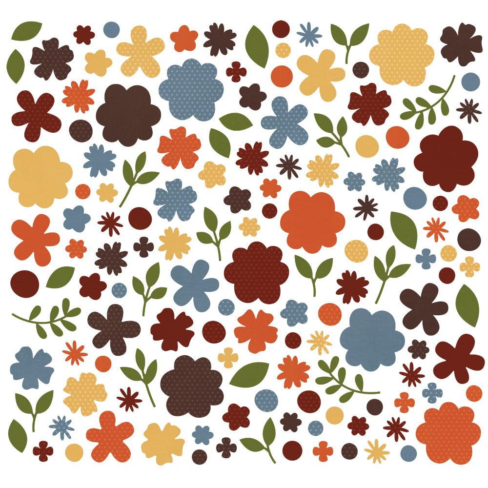 simple-stories-color-vibe-flower-bits-fall-143-tlg-blumen image 2