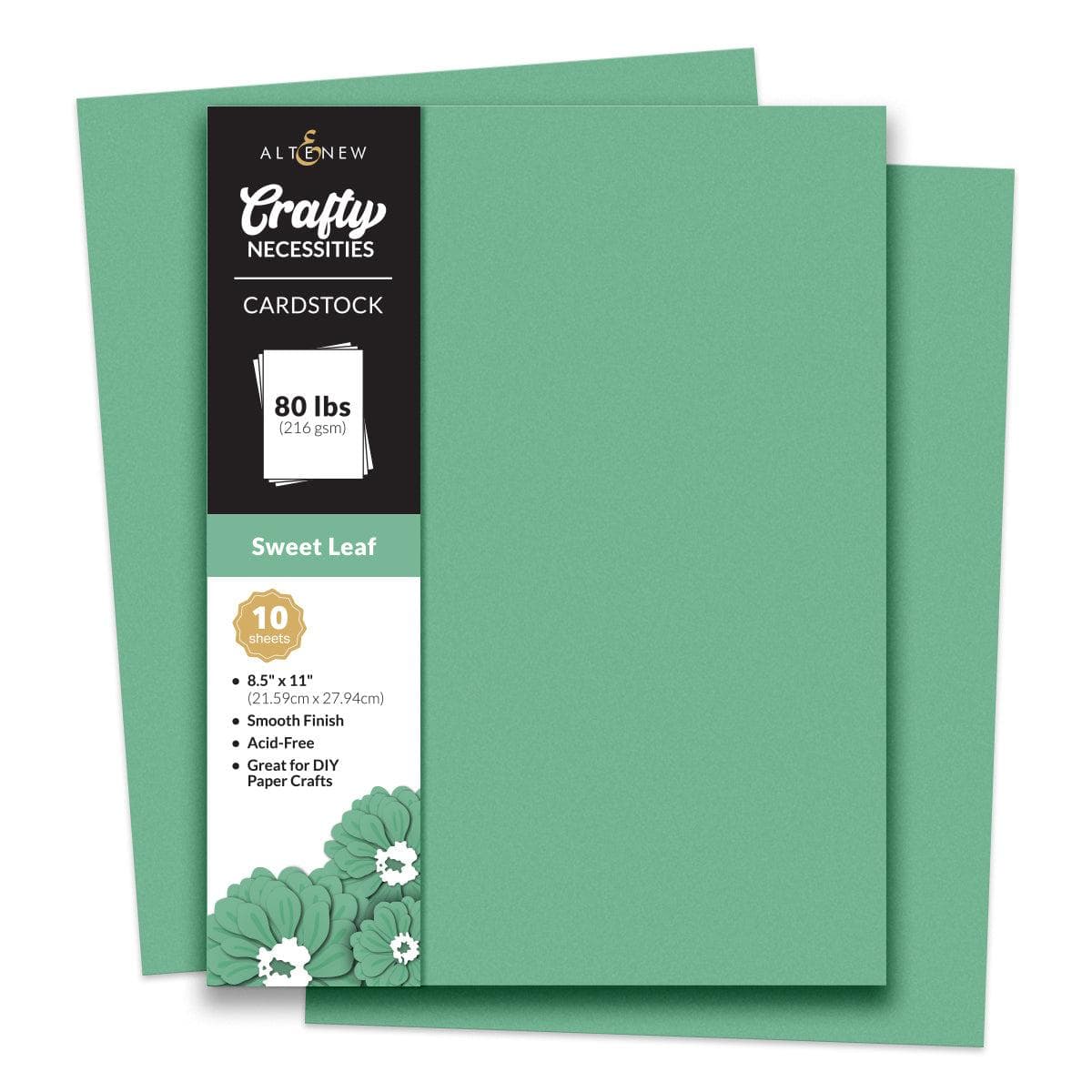 altenew-sweet-leaf-cardstock-fotokarton-mint-10-blatt image 6