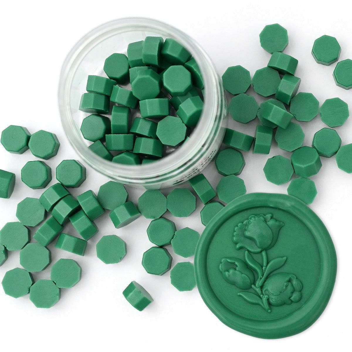 altenew-forest-fern-wax-beads-siegelwachs-gr-n-100-perlen image 1