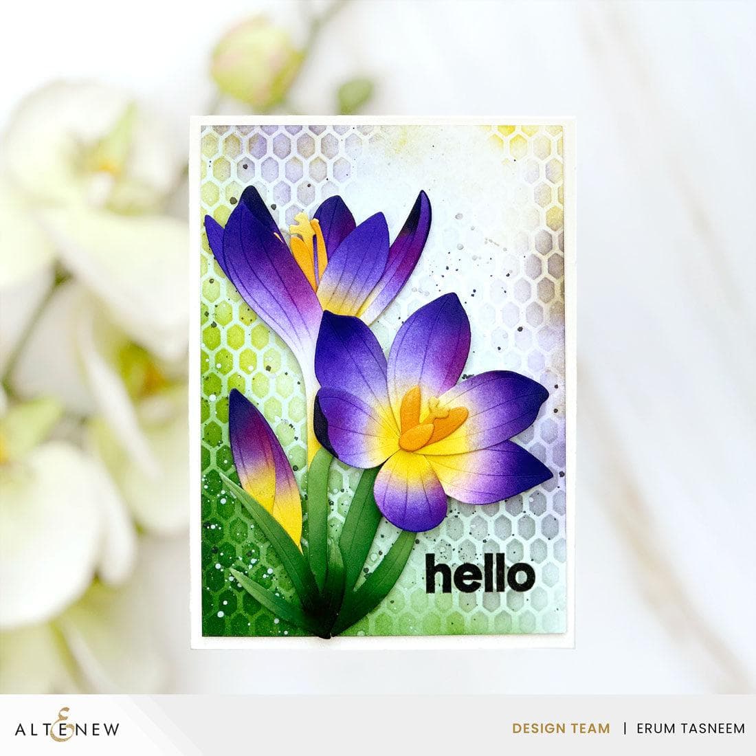 altenew-craft-a-flower-crocus-stanzschablonen-krokus-13-tlg image 2