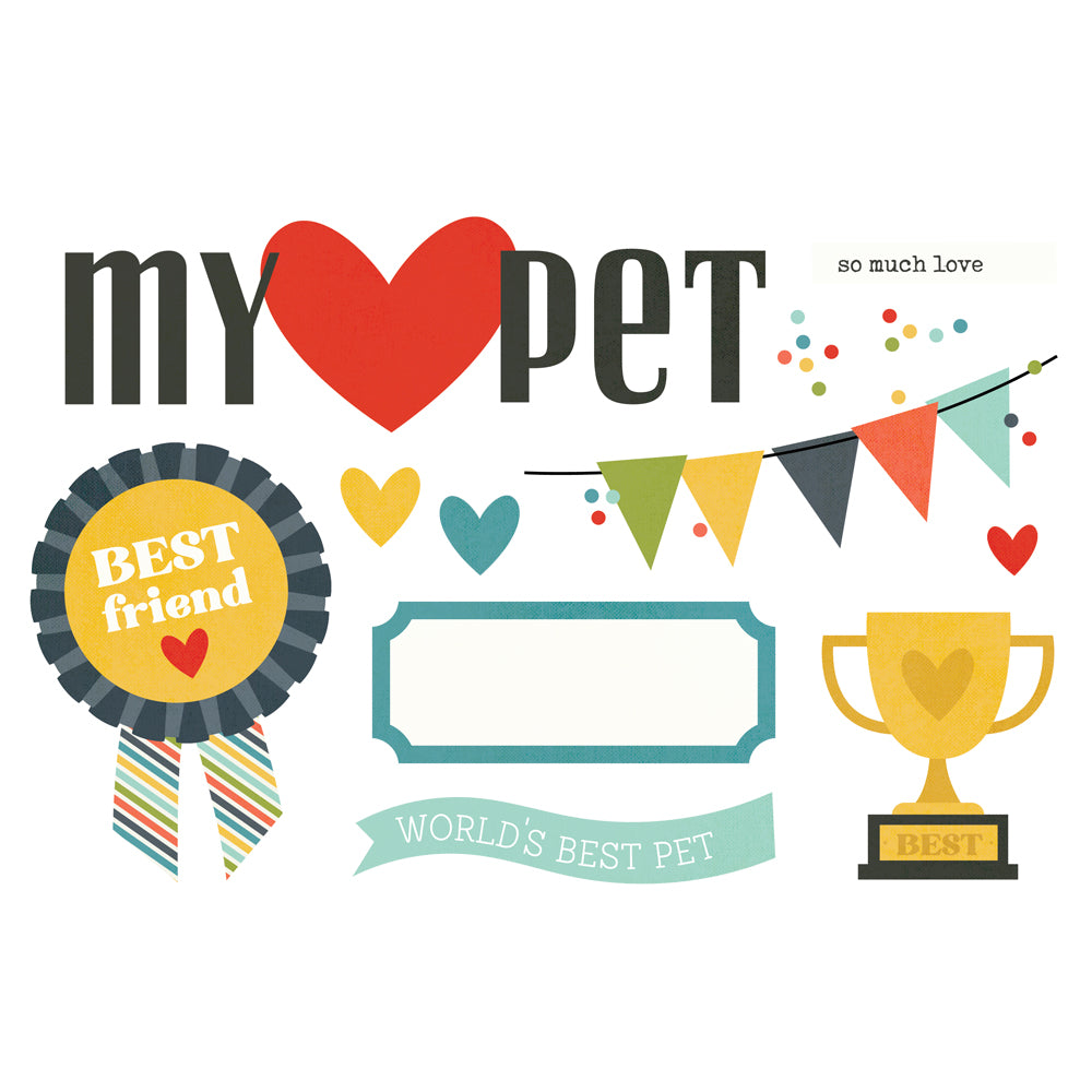 simple-stories-simple-pages-pet-shoppe-die-cuts-12-teile image 2