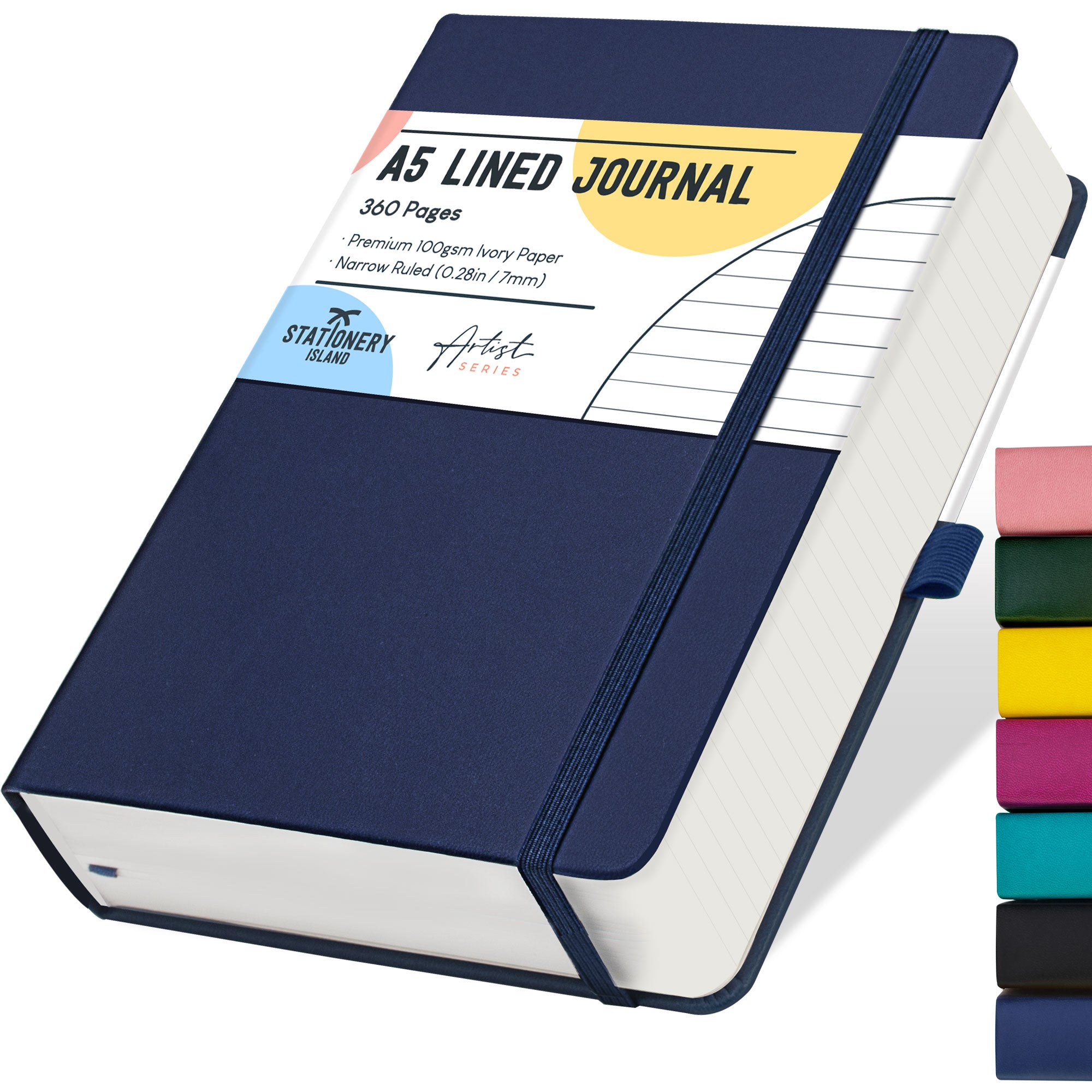 stationery-island-journals-a5-journal-liniert-berry-360-seiten image 5