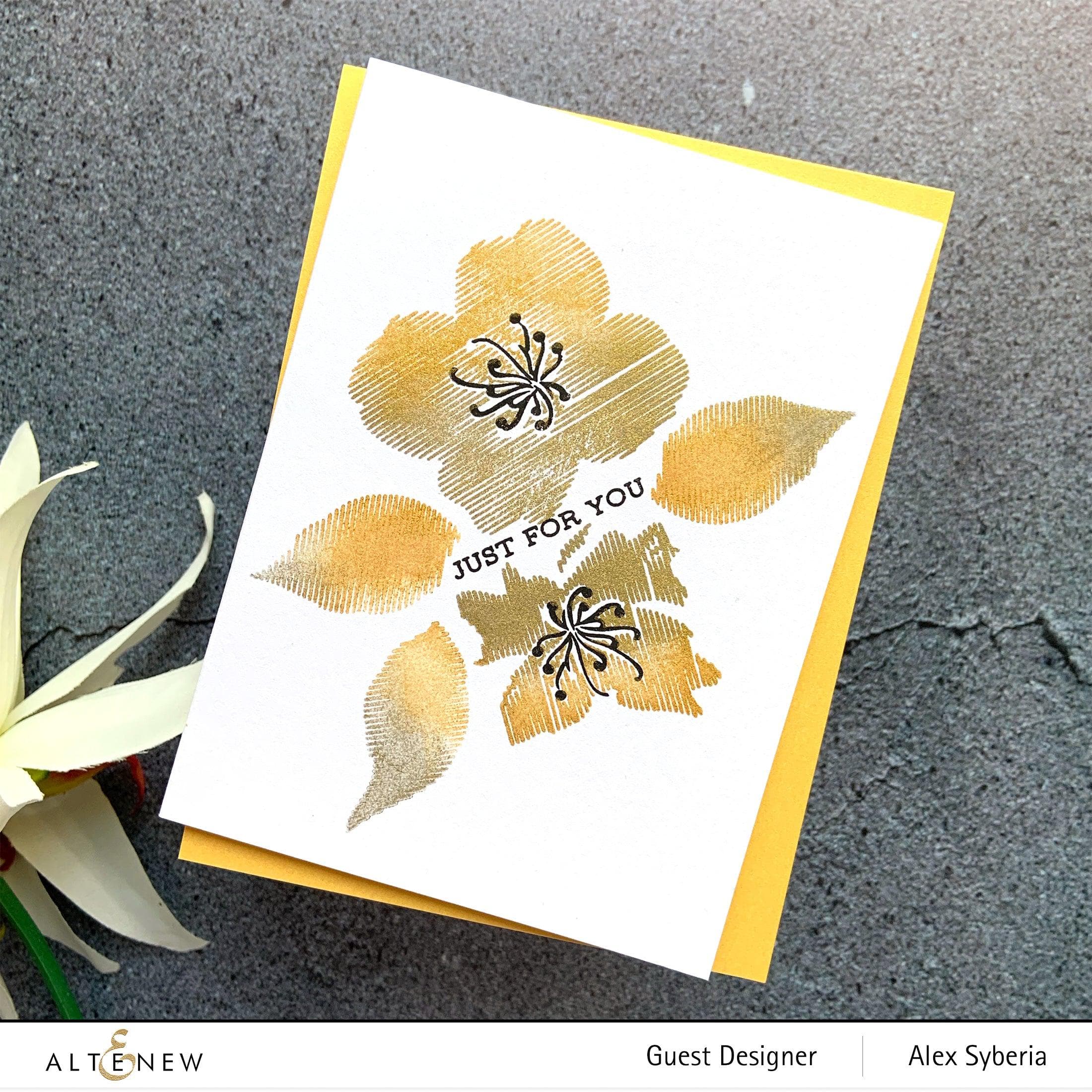 altenew-zig-zag-floral-mask-stencil-blumen-6x6 image 7
