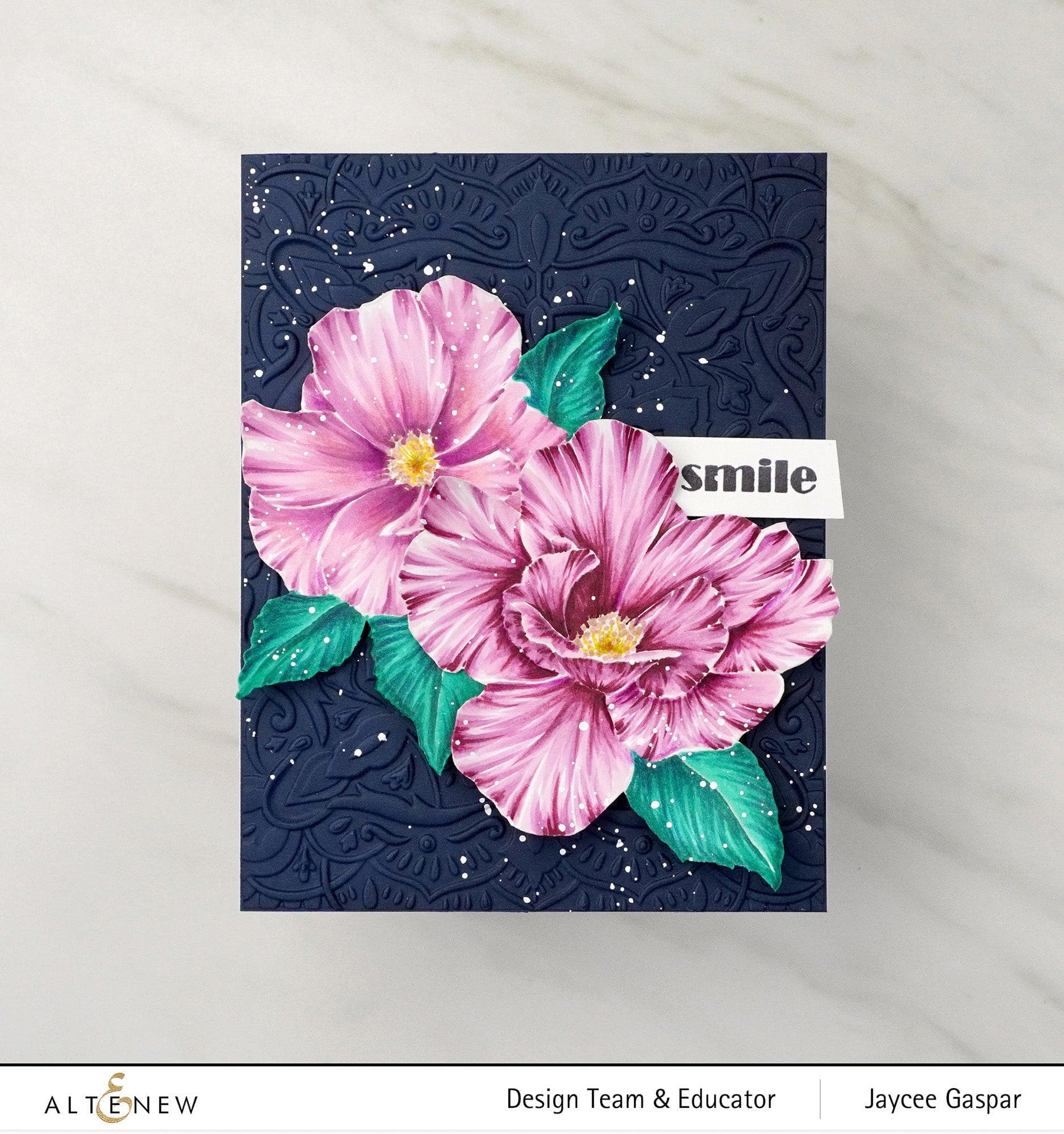 altenew-paint-a-flower-china-rose-stempel-stifte-bundle image 2
