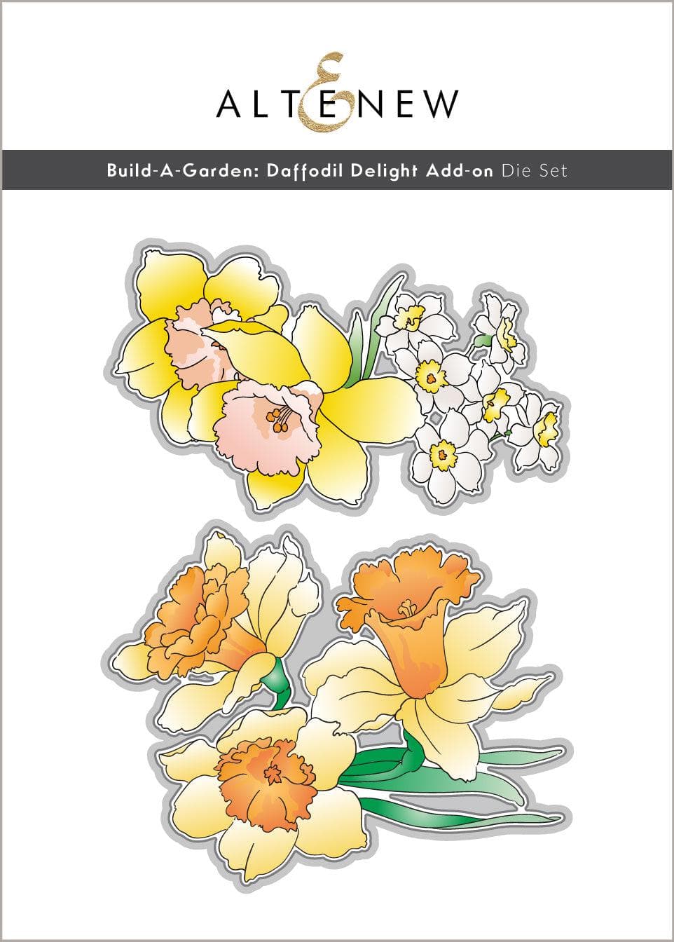 altenew-build-a-garden-daffodil-delight-stanzen-2-teilig image 1