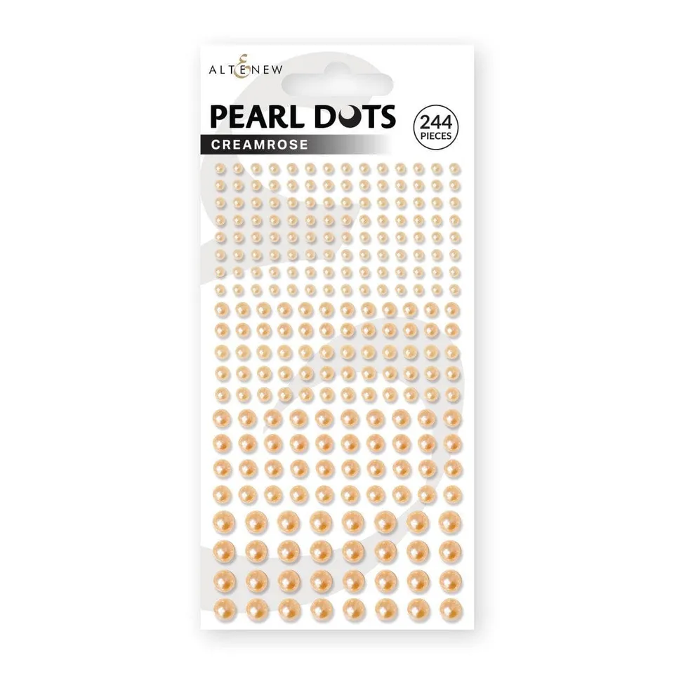 altenew-creamrose-pearl-dots-perlensticker-244-stk-selbstklebend image 1