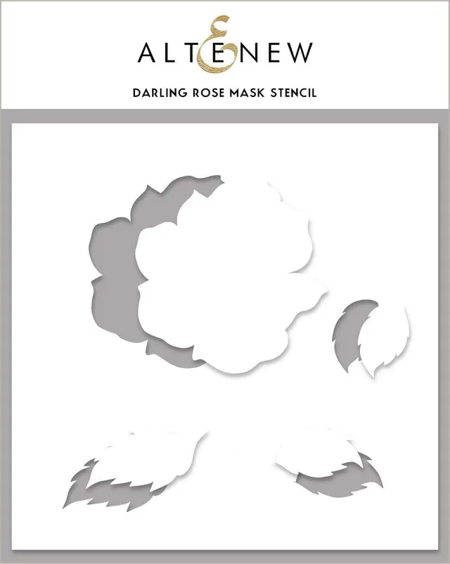 altenew-darling-rose-mask-stencil-schablone-6x6-rose image 1