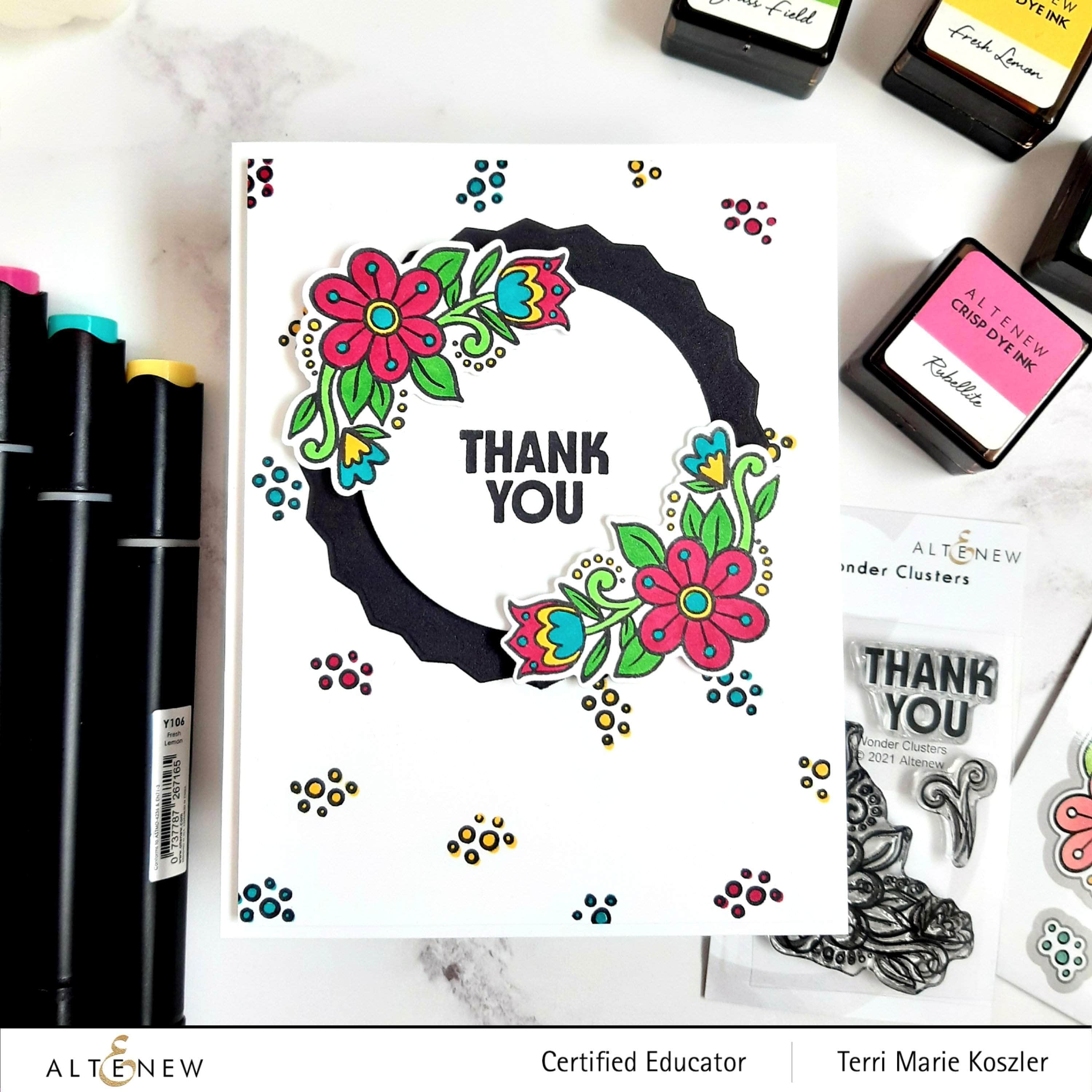 altenew-wonder-clusters-mini-stempel-2x3-danke-blumen image 6