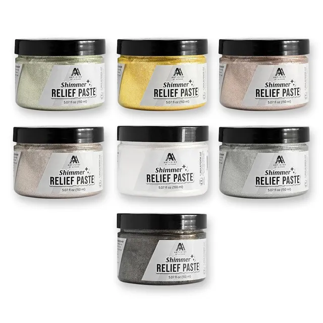altenew-brilliant-basics-reliefpaste-shimmer-7er-bundle-150ml image 1