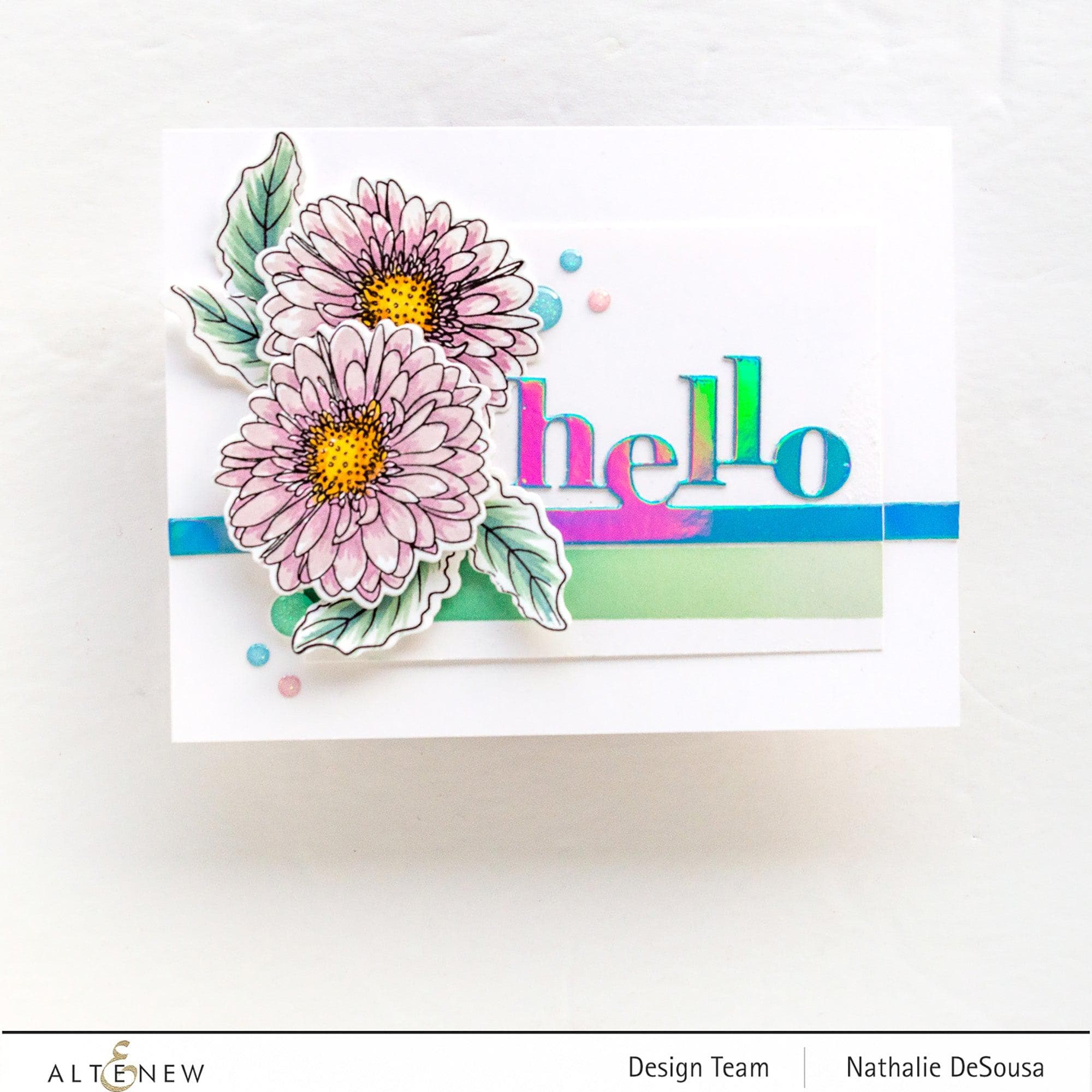 altenew-stamps-mini-gerbera-stempelset-floral-2x3 image 3