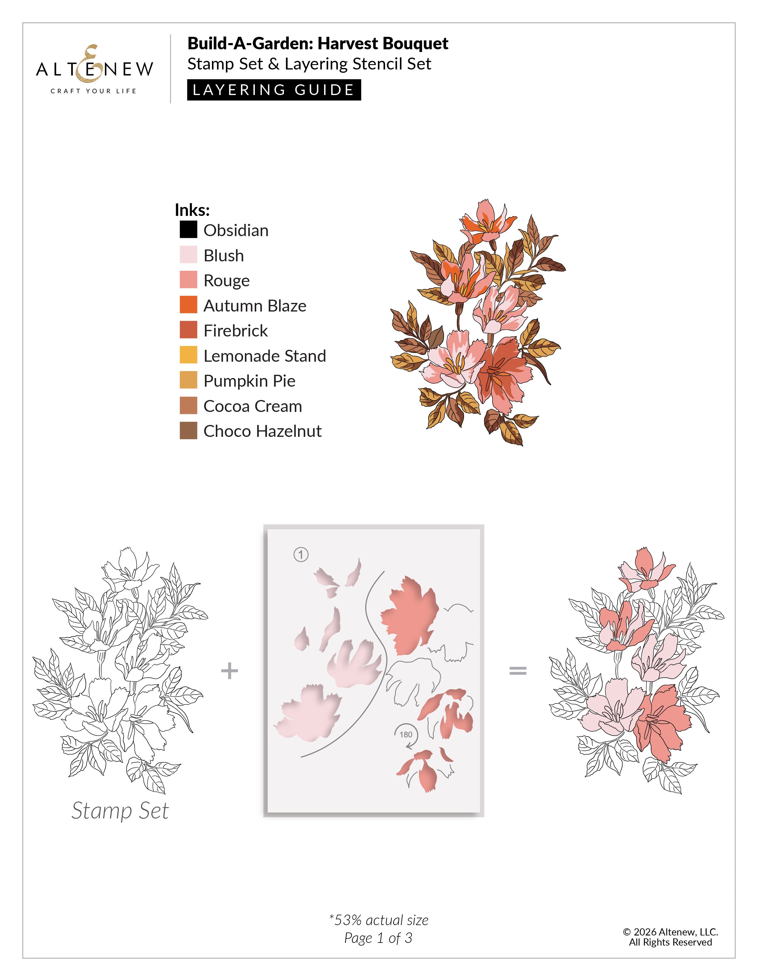 altenew-build-a-garden-harvest-bouquet-stempel-blumenstrauss image 3