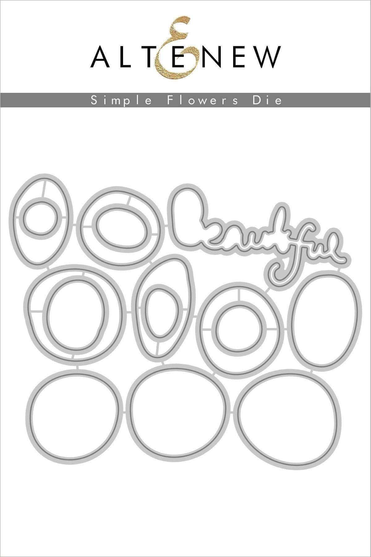 altenew-simple-flowers-stanzschablonen-blumig-10-teilig image 1