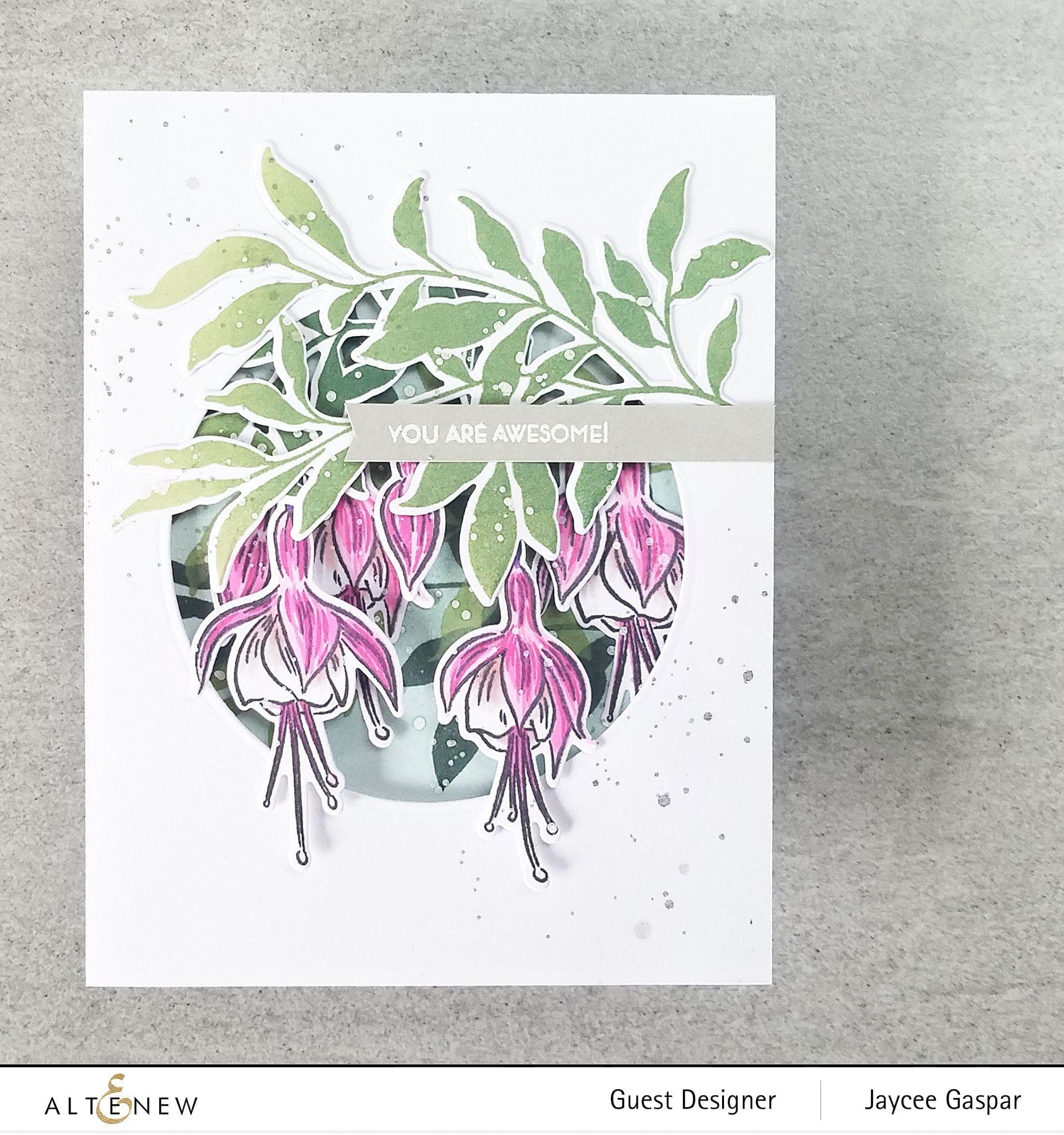 altenew-build-a-flower-fuchsia-stempel-stanzen-inks-bundle image 5