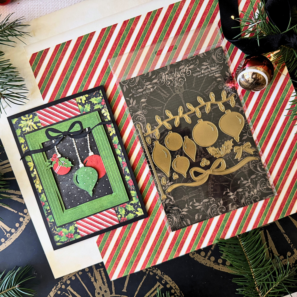 graphic-45-holiday-hanging-die-set-stanzschablonen-15-tlg-weihnachten image 2