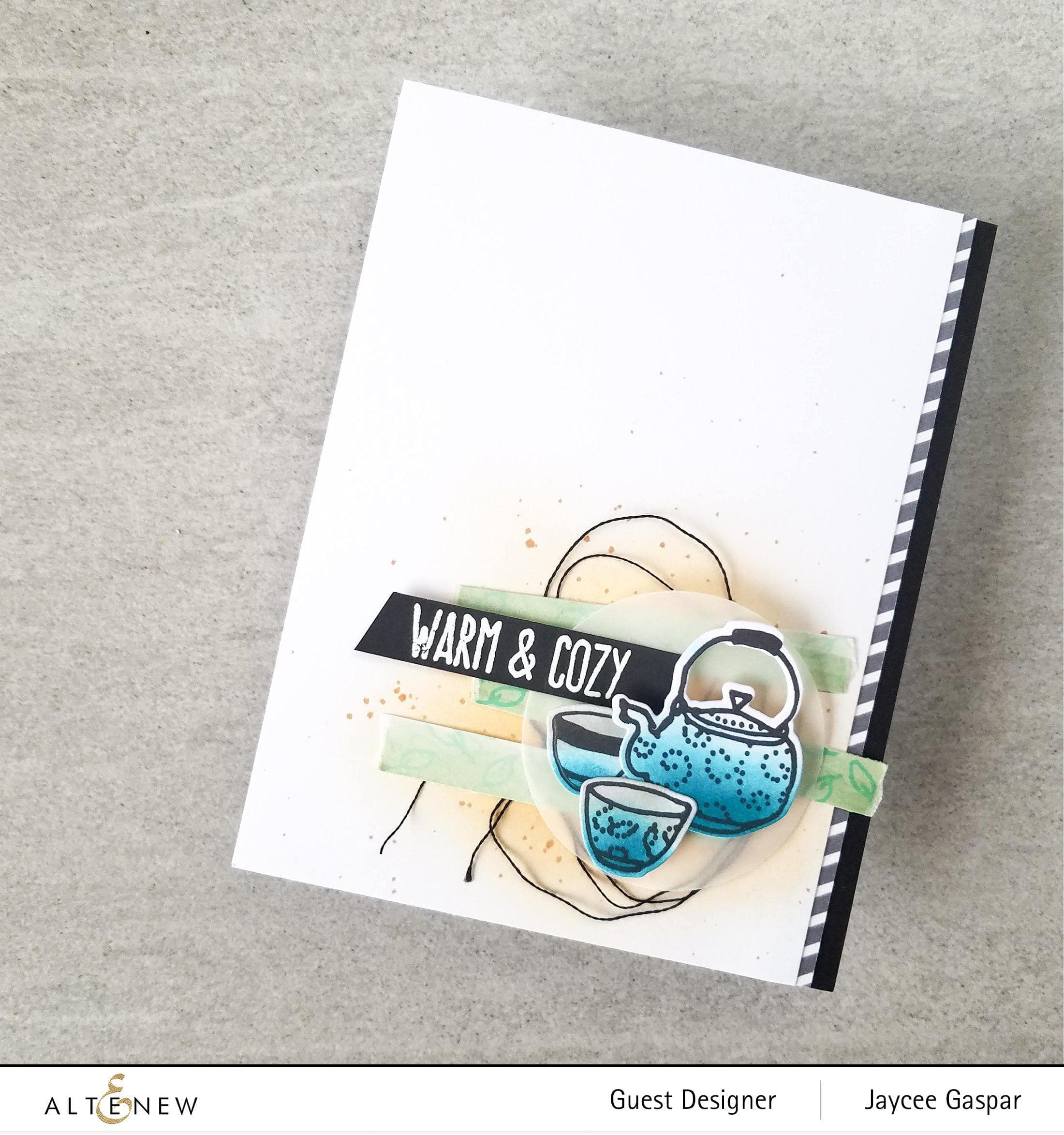 altenew-tea-time-stempel-stanzen-bundle-teekannen-6x8 image 5