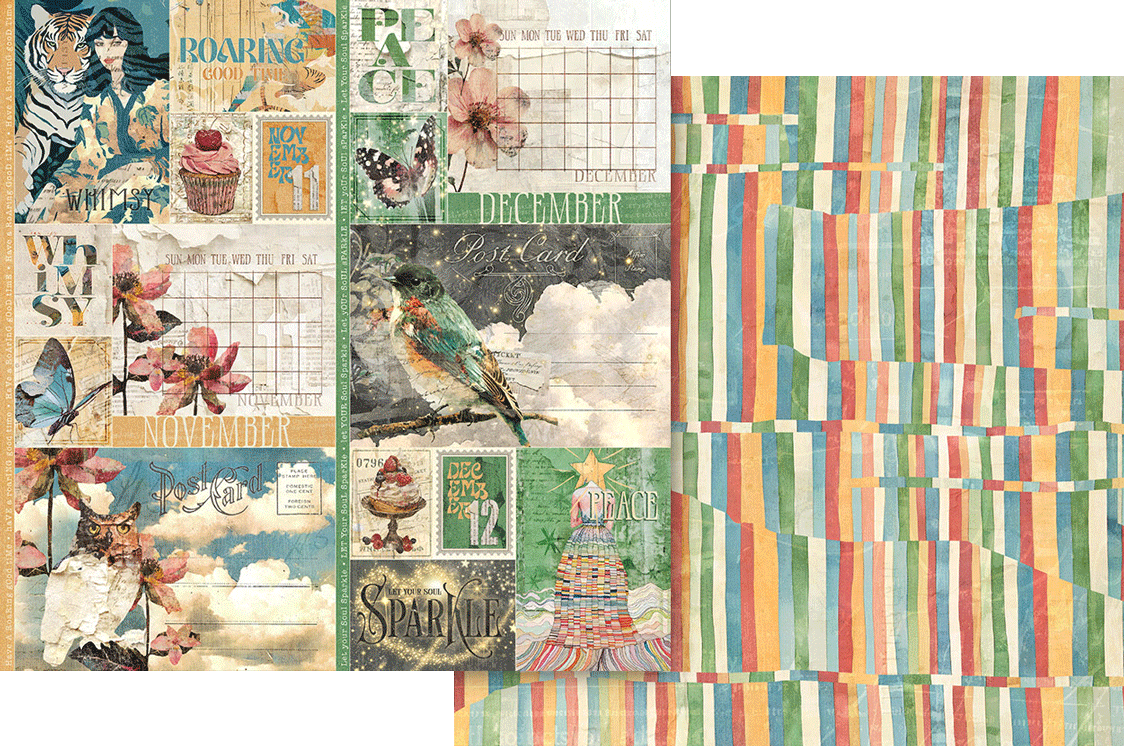 graphic-45-journaling-through-time-12x12-papier-24-blatt image 7