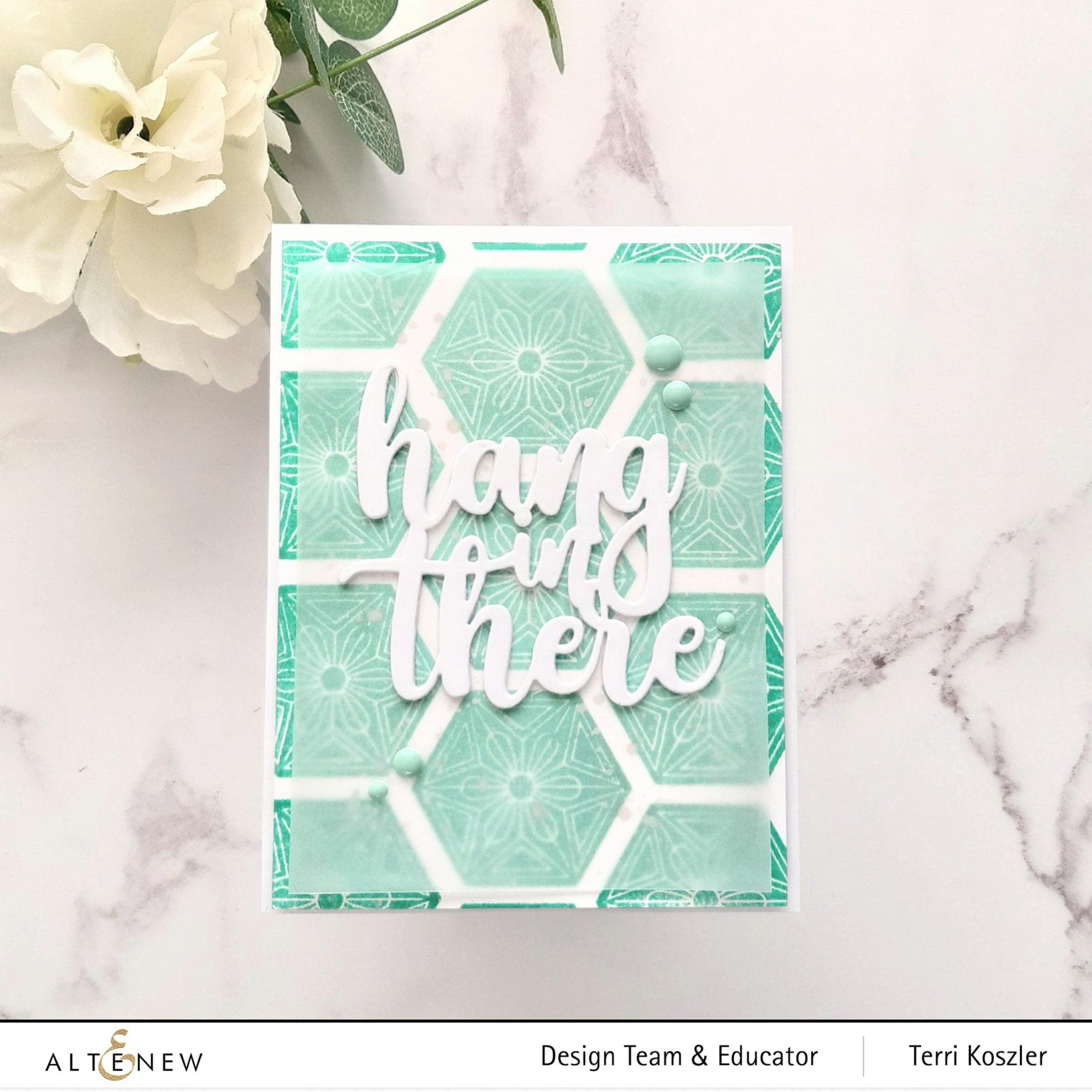 altenew-simply-scientific-mini-stempel-set-hexagon-3-teilig image 2