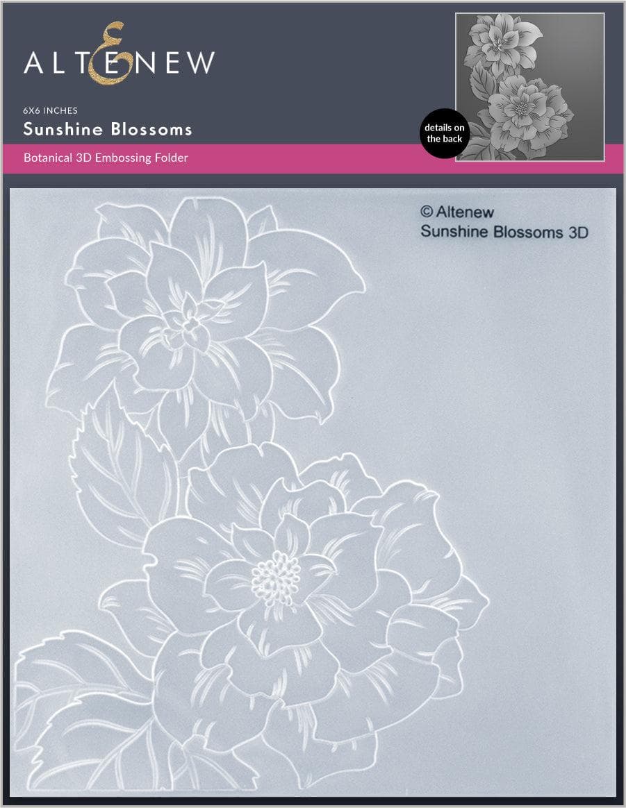 altenew-sunshine-blossoms-3d-pr-gefolder-botanical image 1