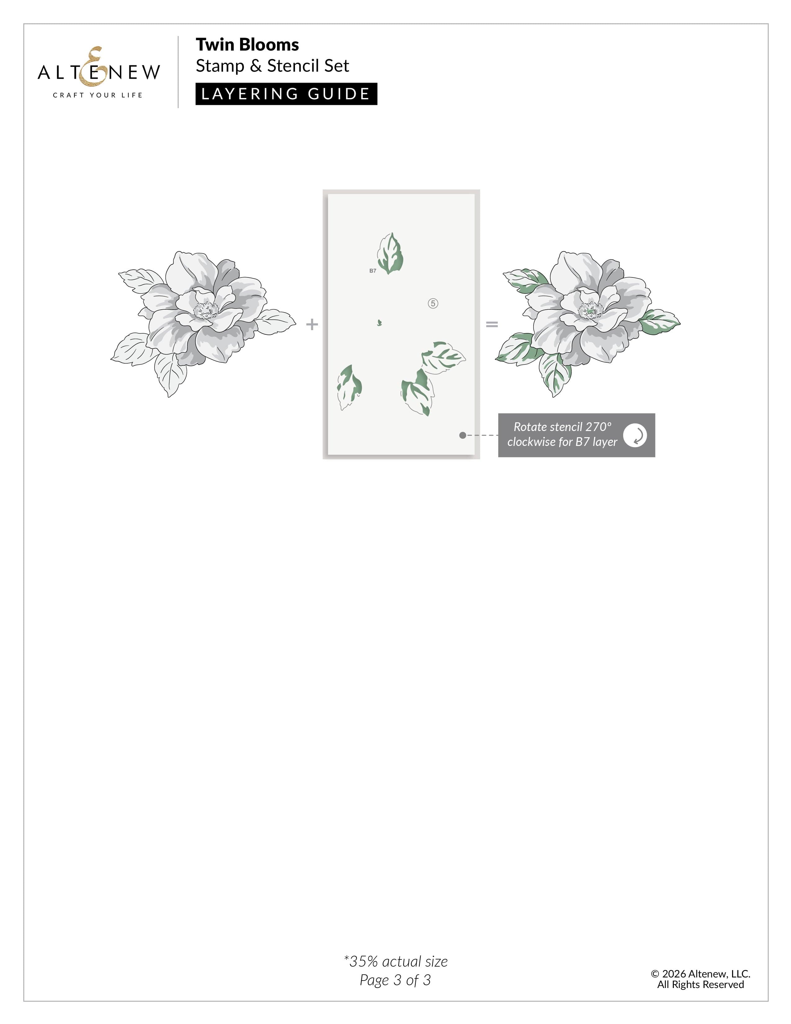 altenew-twin-blooms-stempel-schablonen-bundle-blumen image 5