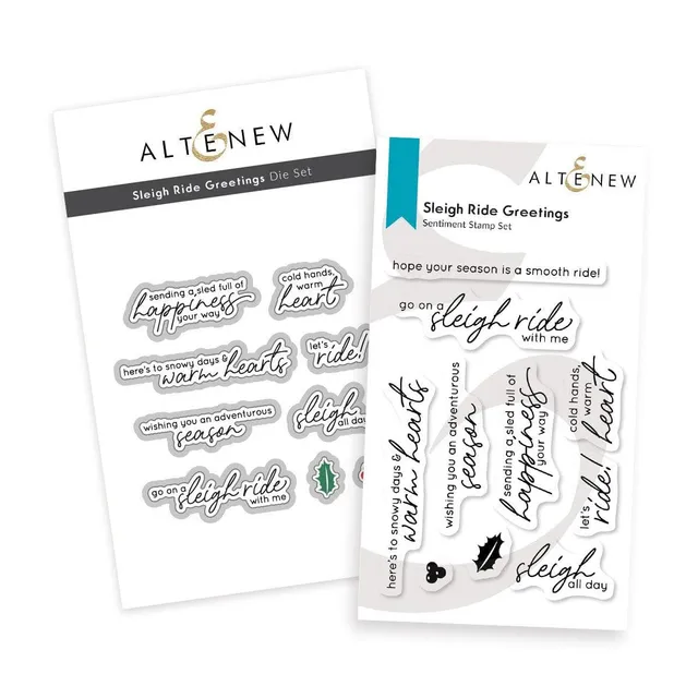 altenew-stamps-sleigh-ride-greetings-bundle-stempel-stanzen image 1