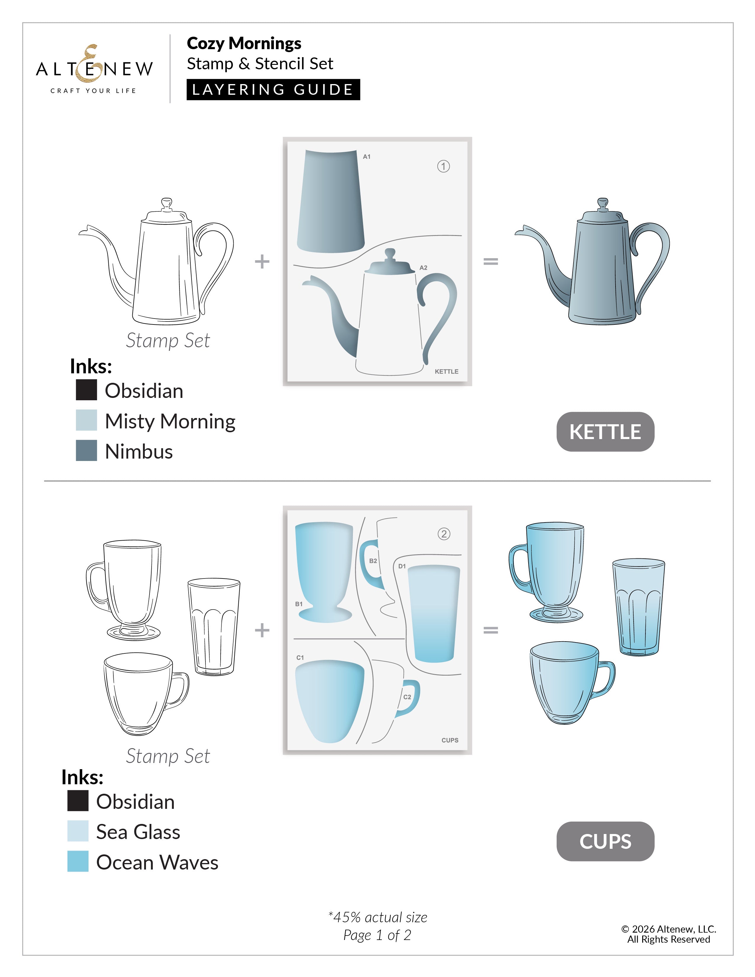 altenew-cozy-mornings-complete-bundle-stempel-schablonen-herbst image 3