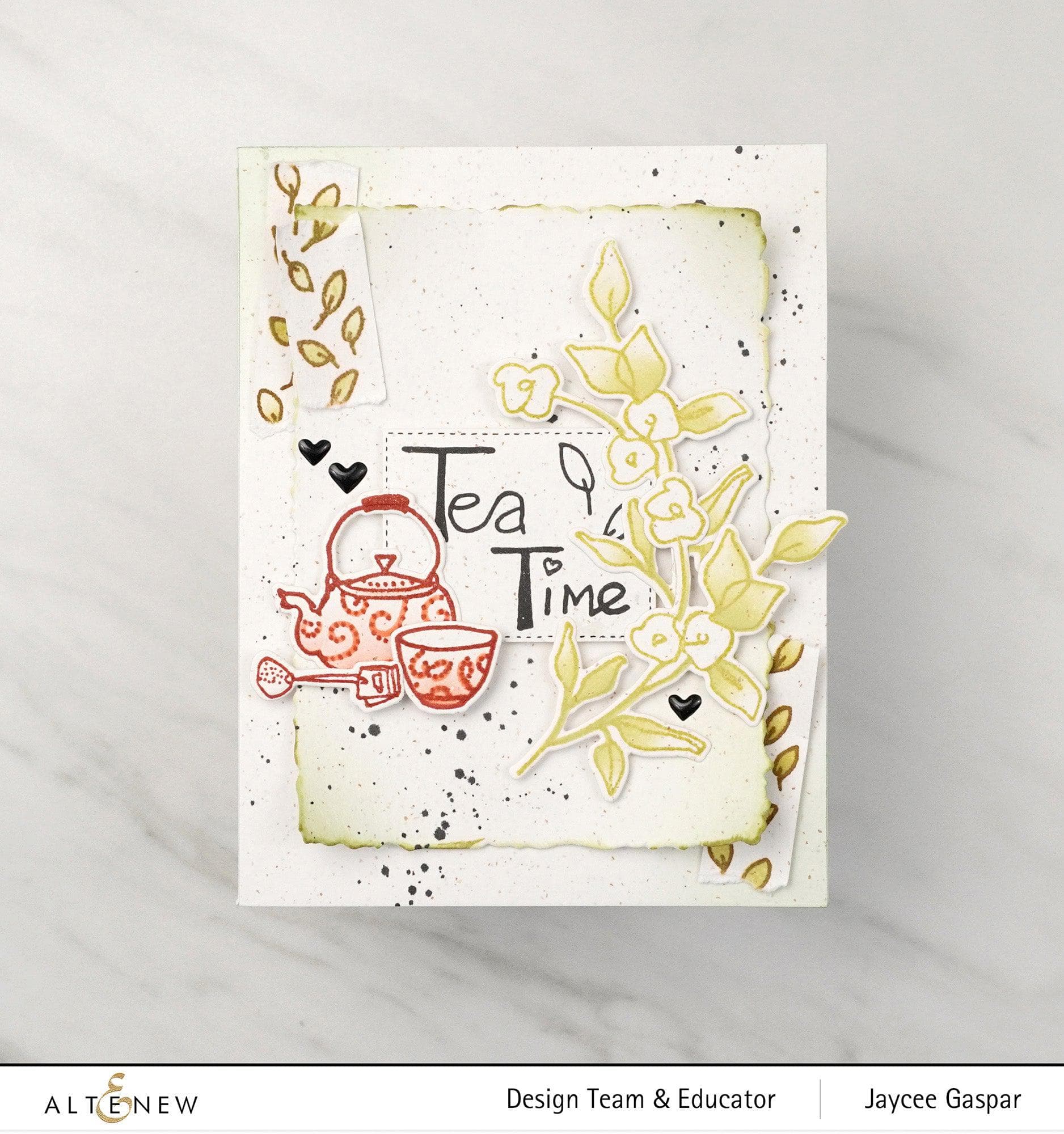 altenew-tea-time-stempel-schablonen-bundle-teekannen-6x8 image 2