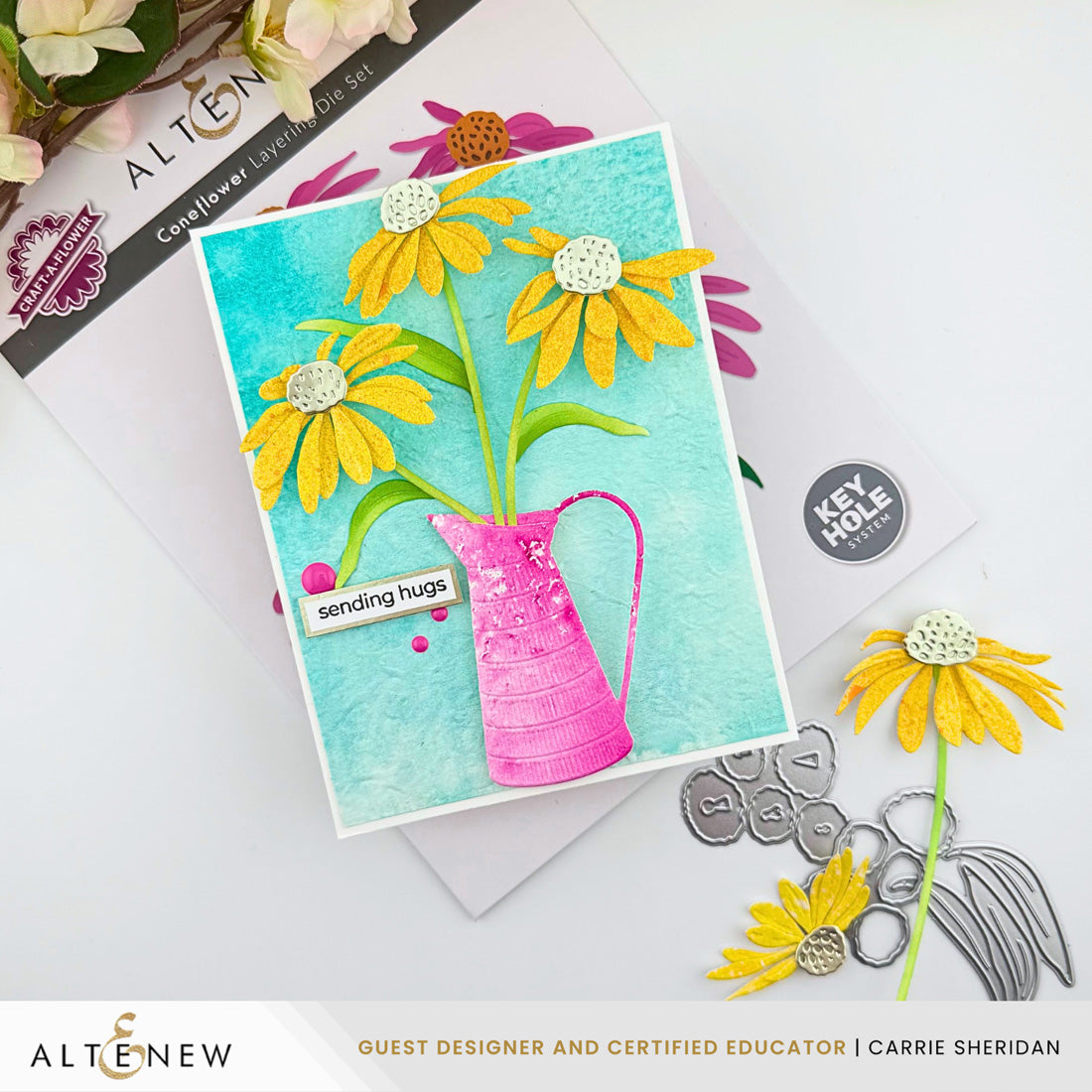 altenew-craft-a-flower-coneflower-stanzschablonen-17-tlg image 7