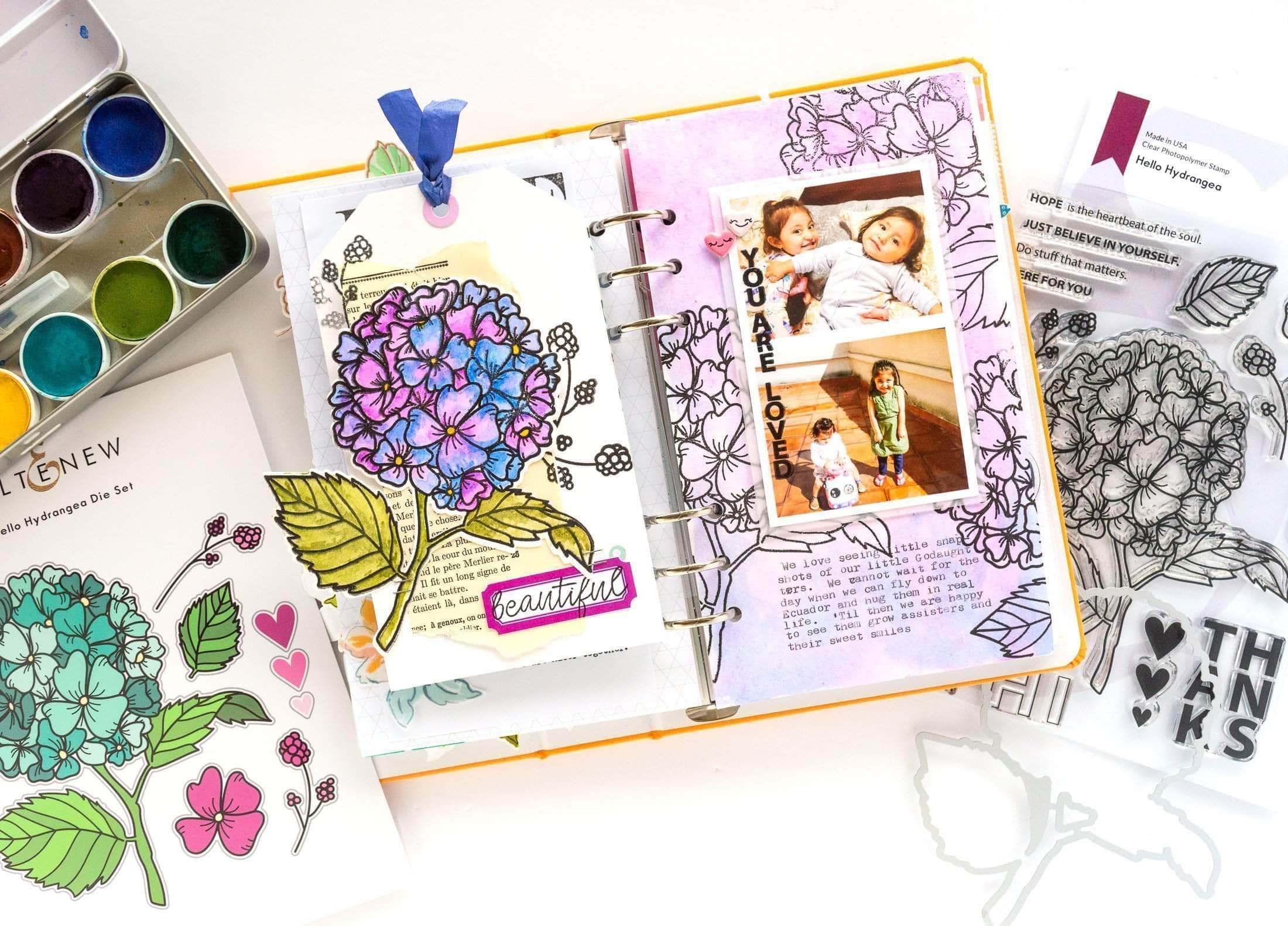 altenew-hello-hydrangea-stempelset-hortensie-6x8-16-stempel image 6