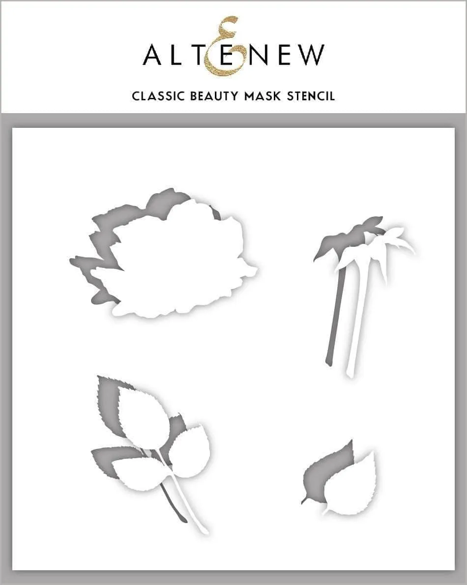 altenew-classic-beauty-mask-stencil-blumen-15x15cm image 1