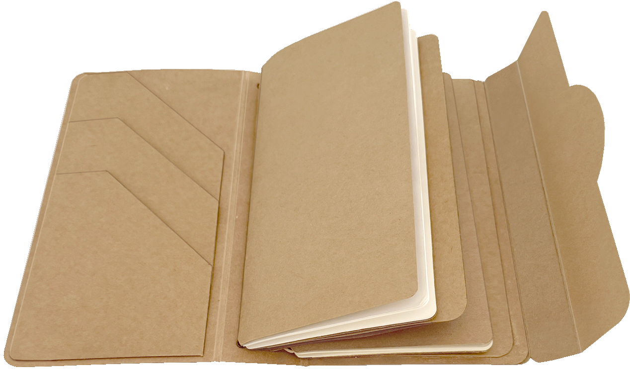 graphic-45-travel-album-kraft-mit-waterfall-folder-inserts image 2